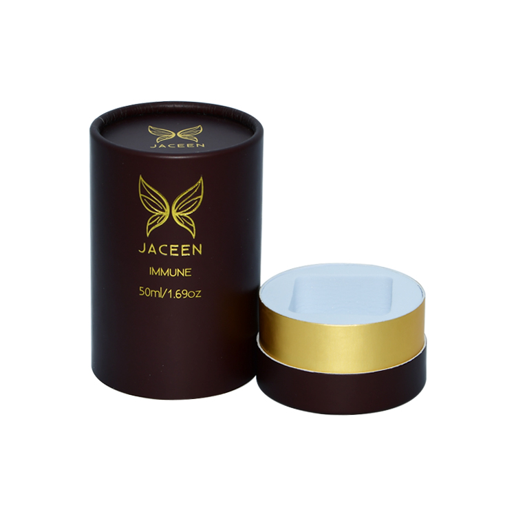 Cardboard Cylinder Tubes Paper Tube Box Packaging for 10ml 20ml 30ml 50ml 100ml Dropper Bottle