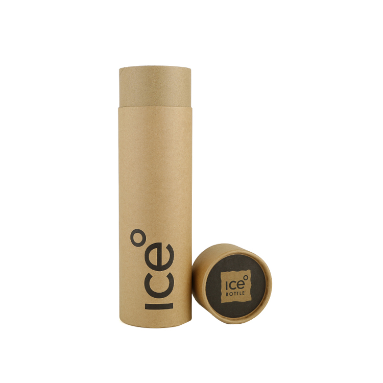 Biodegradable Custom Printed Round Kraft Paper Cardboard Packaging Tube Poster Kraft Paper Tubes