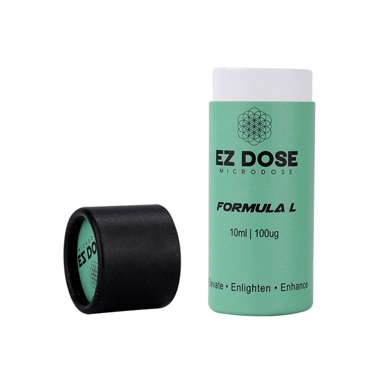 China Factory Custom Printed Cylinder Gift Box Packaging Cosmetic Paper Tube Makeup Cylinder Paper Tube