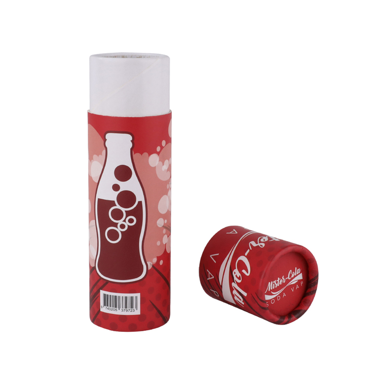 Food Grade Paper Tube Packaging Cardboard Cylindrical Beverage Packaging Paper Tube Box