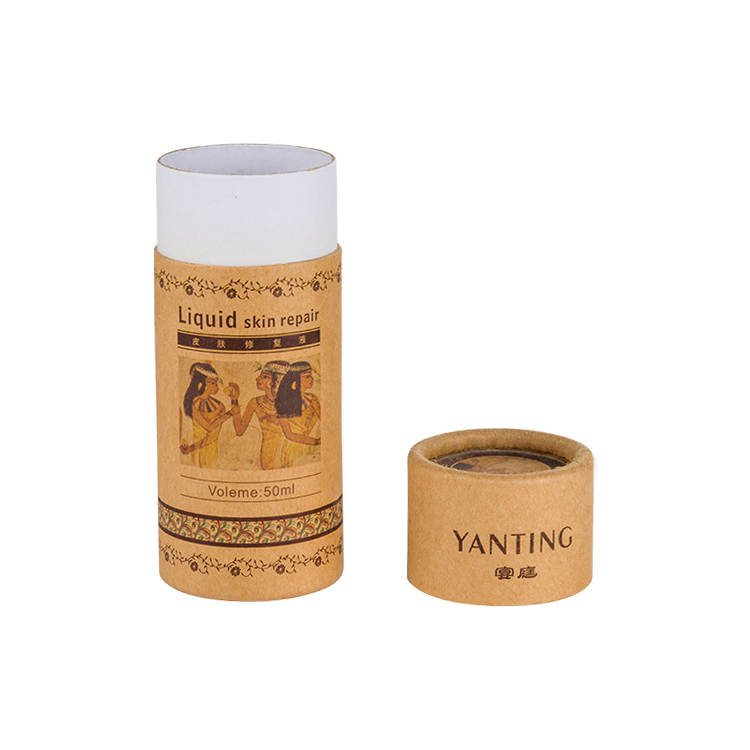 50ml Bottle Jar Kraft Paper Tube Cardboard Boxes Packaging