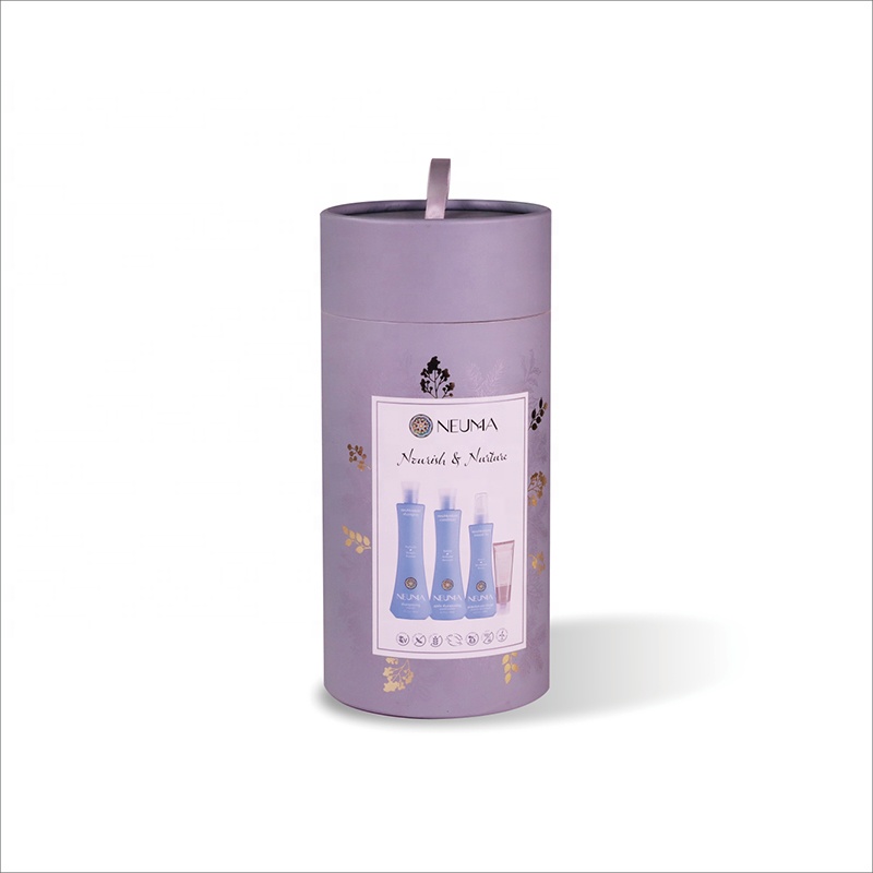 Cosmetic Round Paper Box High Quality Factory Made Cylinder Paper Tube Gift Boxes