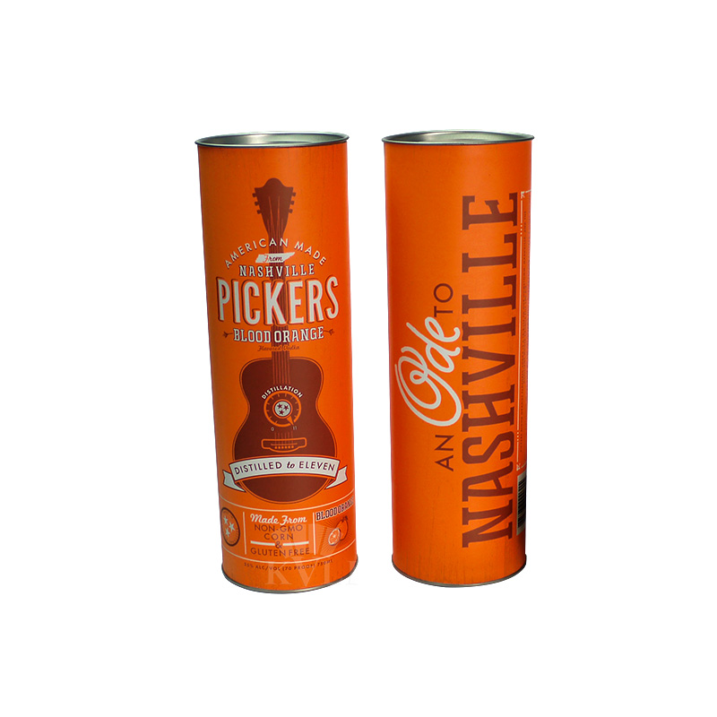 Wholesale Custom Carton Paper Potato Chips Snack Container Food Storage Tube Packaging Box With Steel Lid Carton Paper Potato Chips Snack Food Storage Tube Packaging
