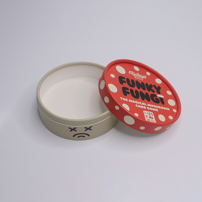 Shenzhen Manufacturer Wholesale Custom Short Round Paper Tube Packaging Educational Toys Puzzle Paper Tube Packaging