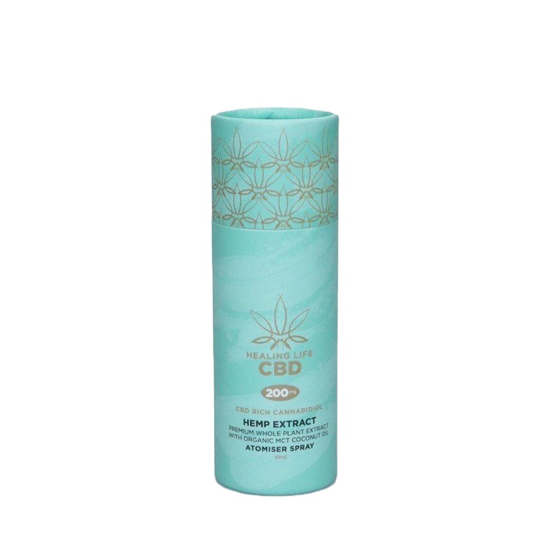 High Quality Custom Box Packaging Cosmetics Paper Tube CBD Oil Bottle Packaging Paper Tube Packaging
