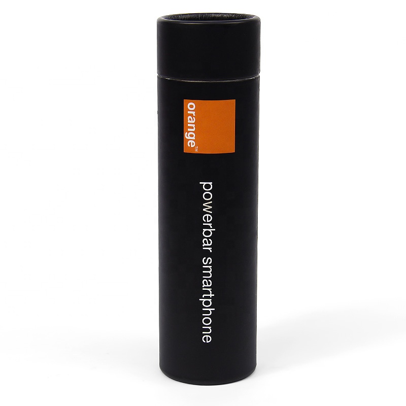 Wholesale Eco Friendly Round Mobile Phone Accessories Packaging Box Data Cable Cylinder Paper Tube